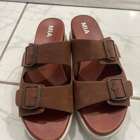 MIA espadrille sandals Brown - Picture 3 of 6